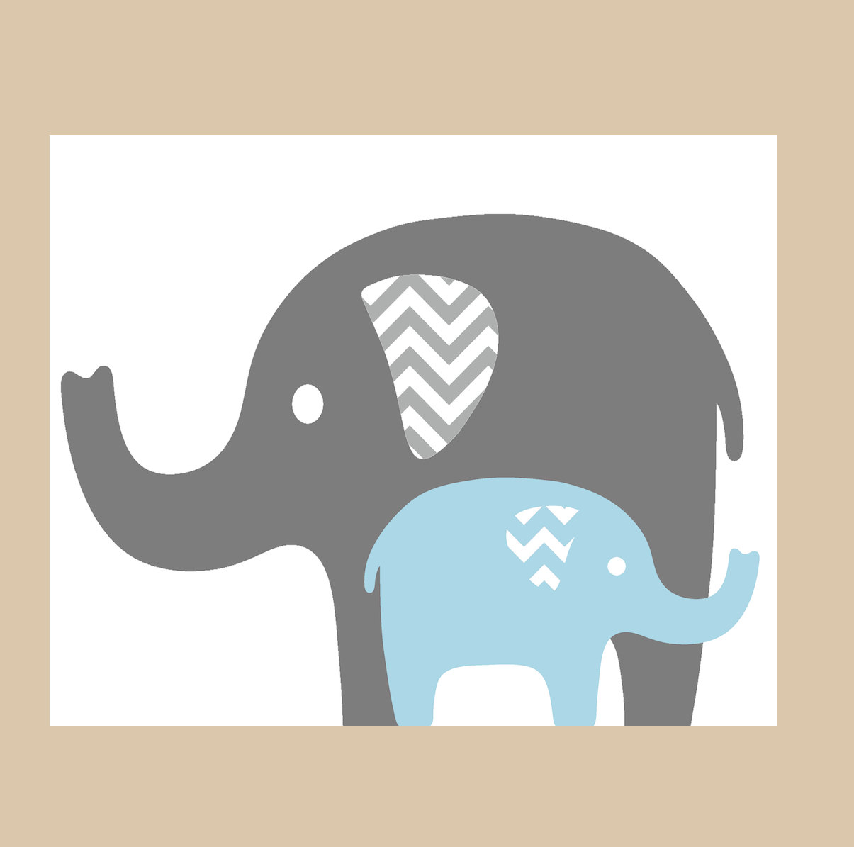 Mommy And Baby Elephant Kid Hd Photos Clipart