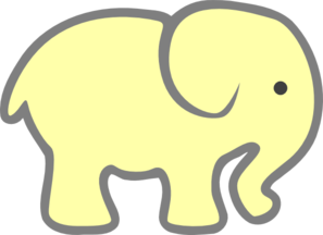 Baby Elephant Outline Images Image Png Clipart