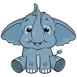 Baby Elephants Cartoon Elephant And On Clipart