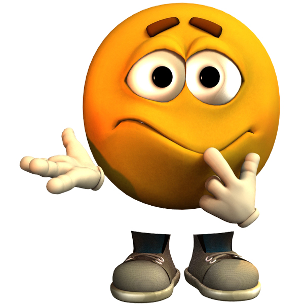 Confused Emoticon Wordpress Offers Distraction Writing Who Clipart