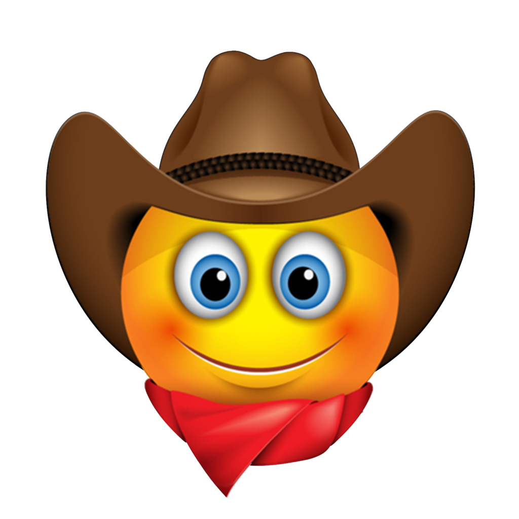 Download Emoticon Smiley Sunglasses Cowboy Emoji Free Download PNG HQ ...