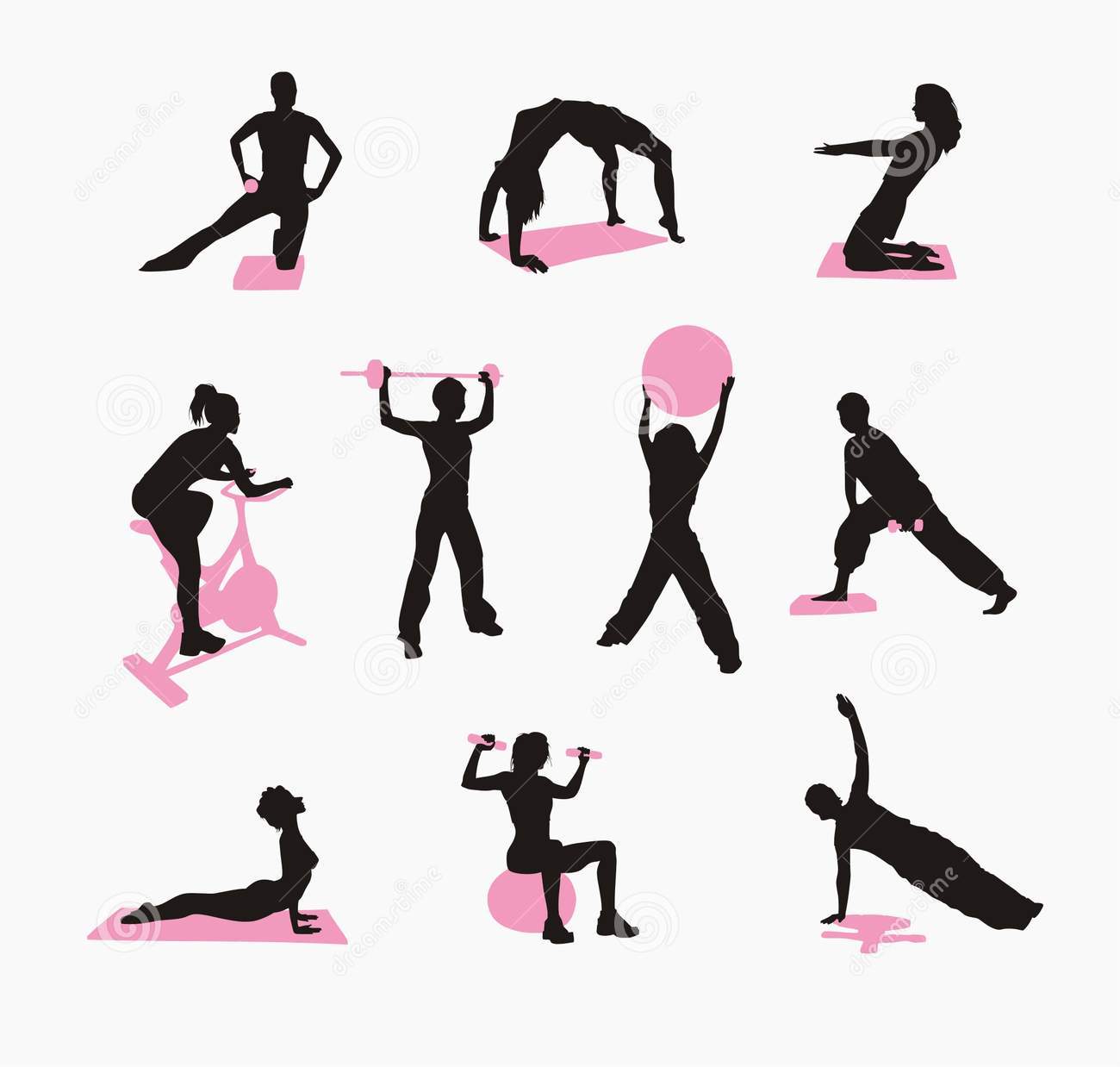 Women Workout Png Image Clipart
