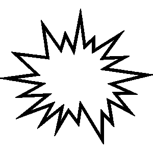Explosion Star Line Images Free Download Clipart