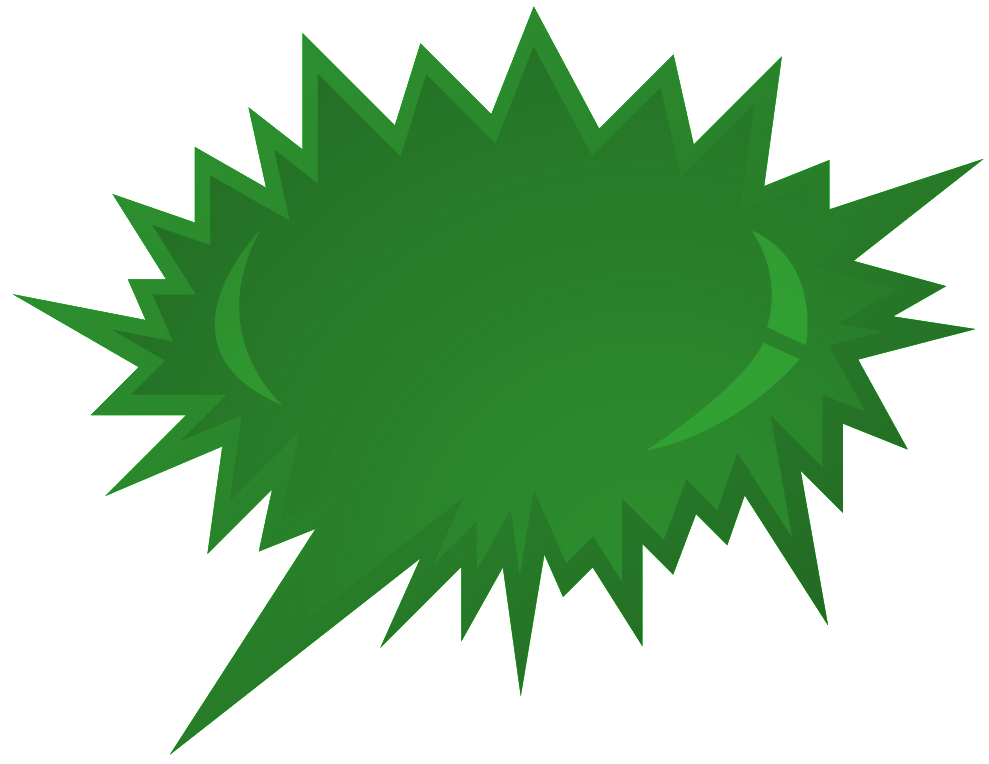 Image Of Blast 3 Green Explosion Clip Clipart