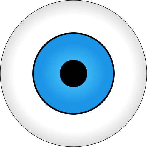 Of Blue Eye Iris Clipart