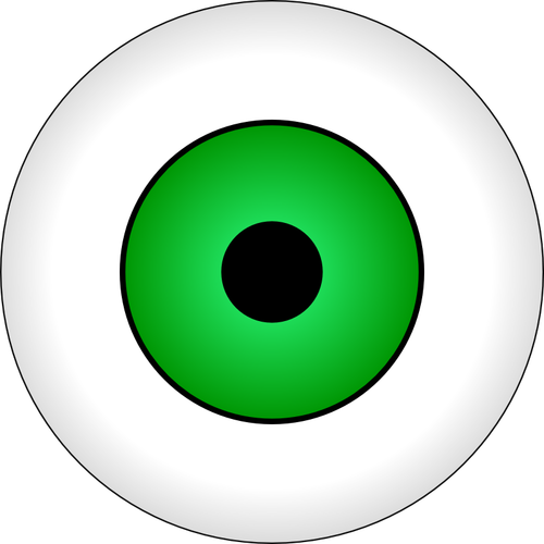 Of Green Eye Iris Clipart