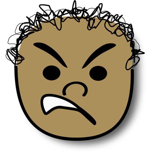 Of Angry Kid Avatar Clipart