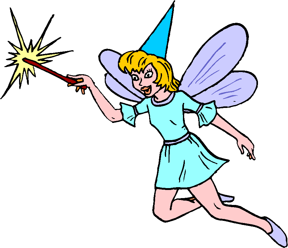 Cute Fairy Cartoon Fairies Fairy Gardens 2 Clipart