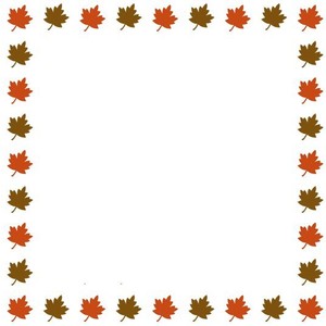 Free Fall Fall Leaves Border Images Clipart
