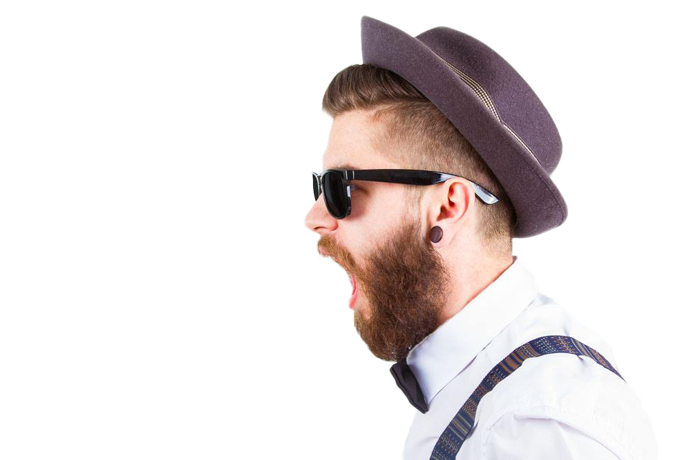 Fashion Photography Men'S Face Hipster Stock Hat Clipart