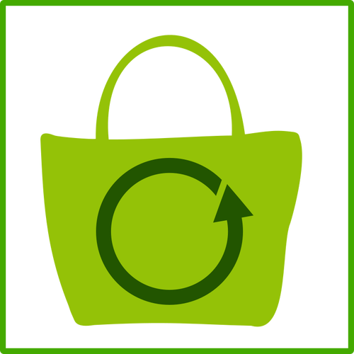 Eco Green Shopping Clipart