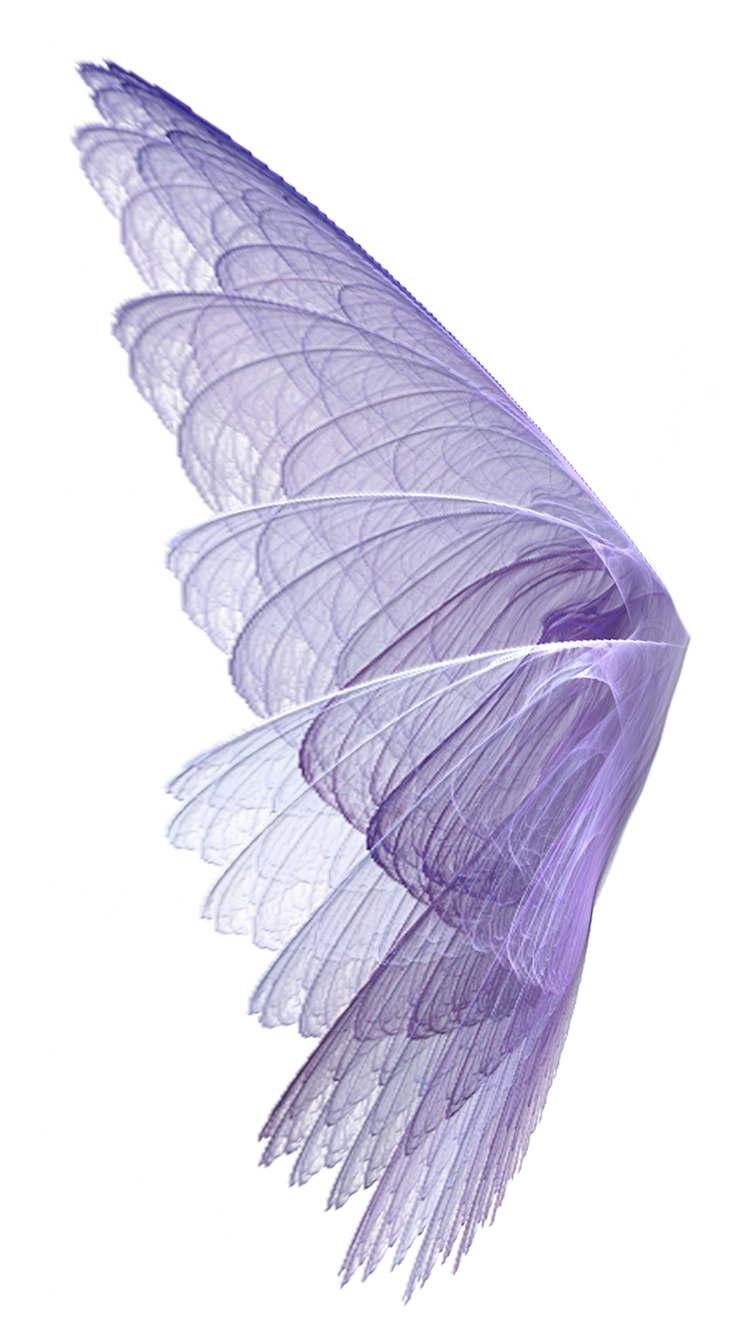 And Purple Material,Cartoon Wings Fantasy Translucency Transparency Clipart