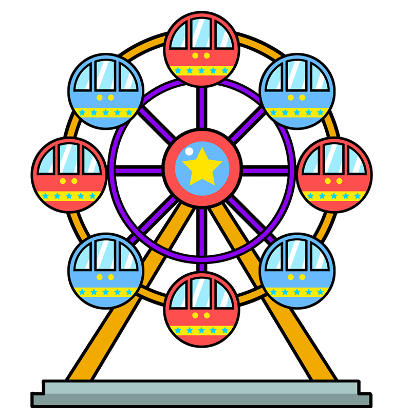 Ferris Wheel Kid Download Png Clipart