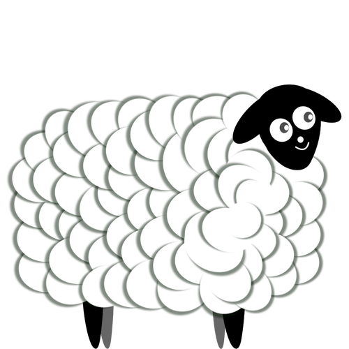 Fluffy Sheep Clipart