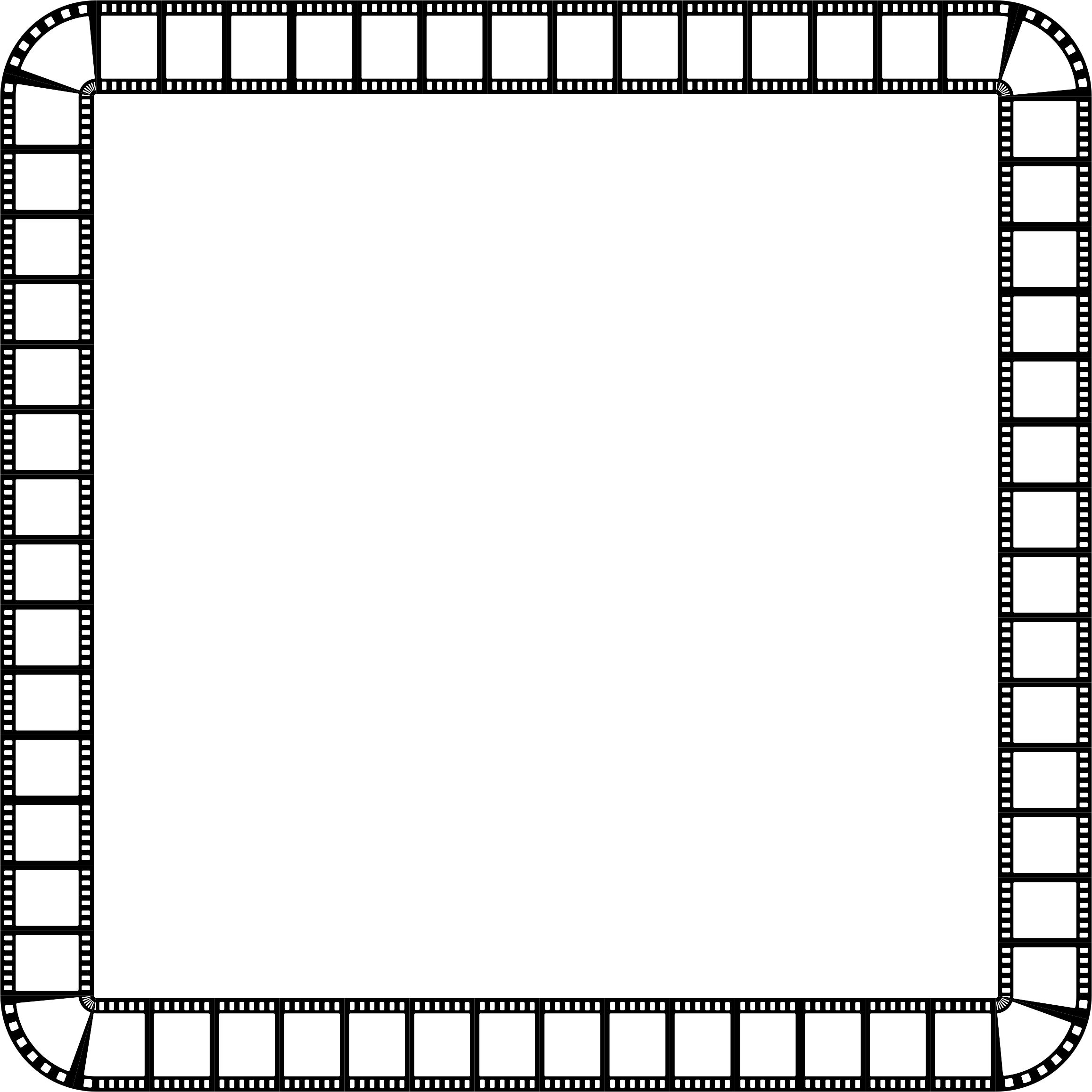 Clipart Film Strip Square Frame Clipart Clipart