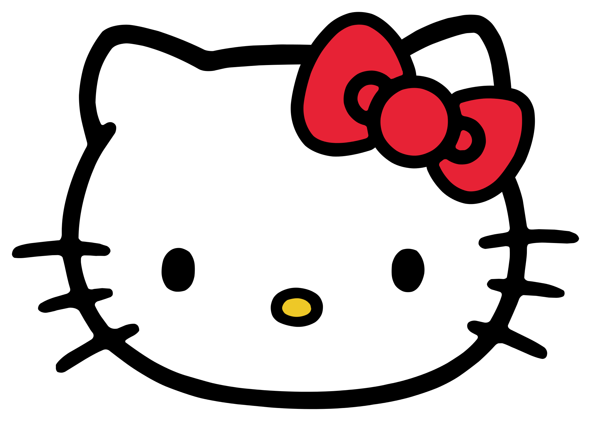 United Balloons Kitty Kavaii States Sanrio With Clipart