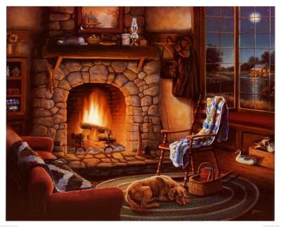 Cozy Fireplace Download Png Clipart