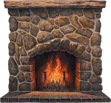 Fireplace Image Png Clipart