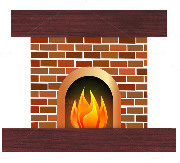 Fireplace Clipart Clipart