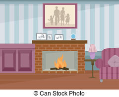 Fireplace Vector Images Hd Photo Clipart