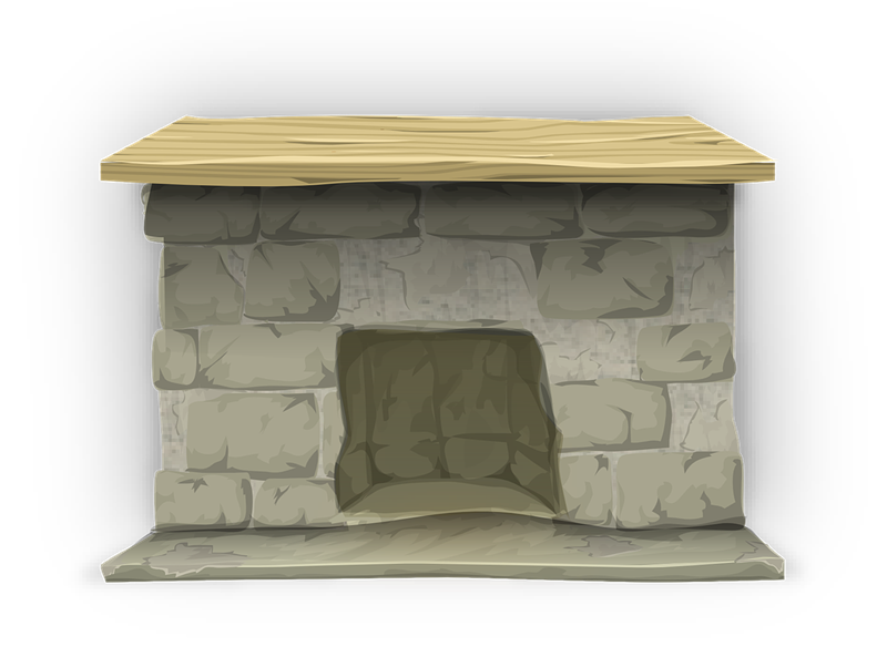 Free Fireplace Transparent Image Clipart