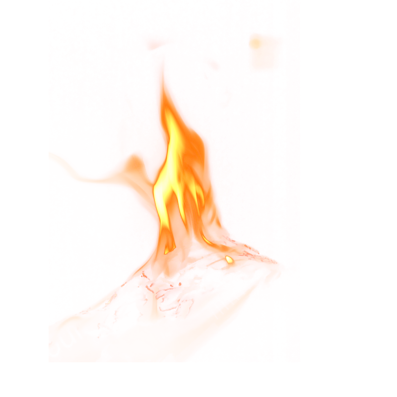 Fire Flame No Free Transparent Image HQ Clipart