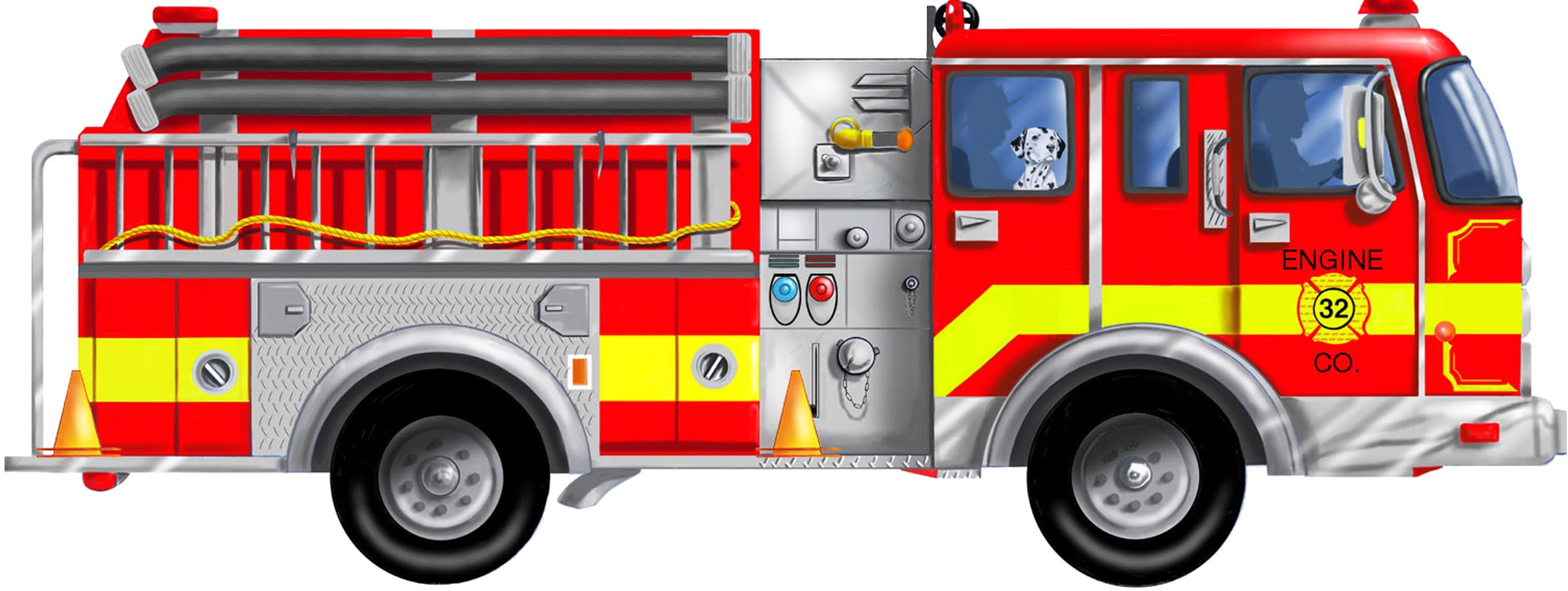 Fire Truck Firetruck Free Download Png Clipart
