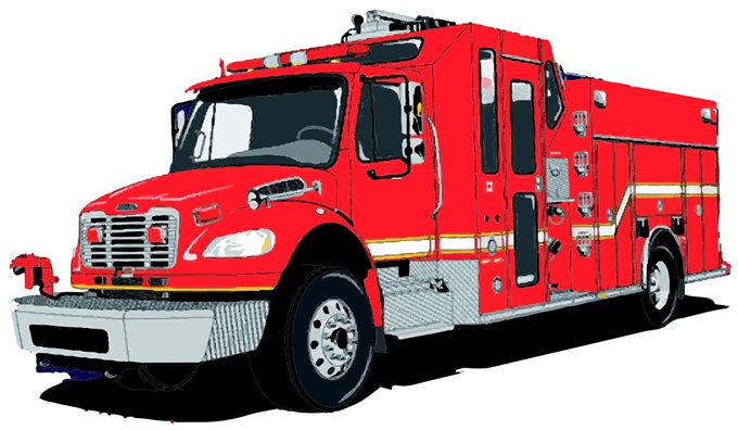 Fire Truck Or Image Coreldraw Graphics Suite Clipart
