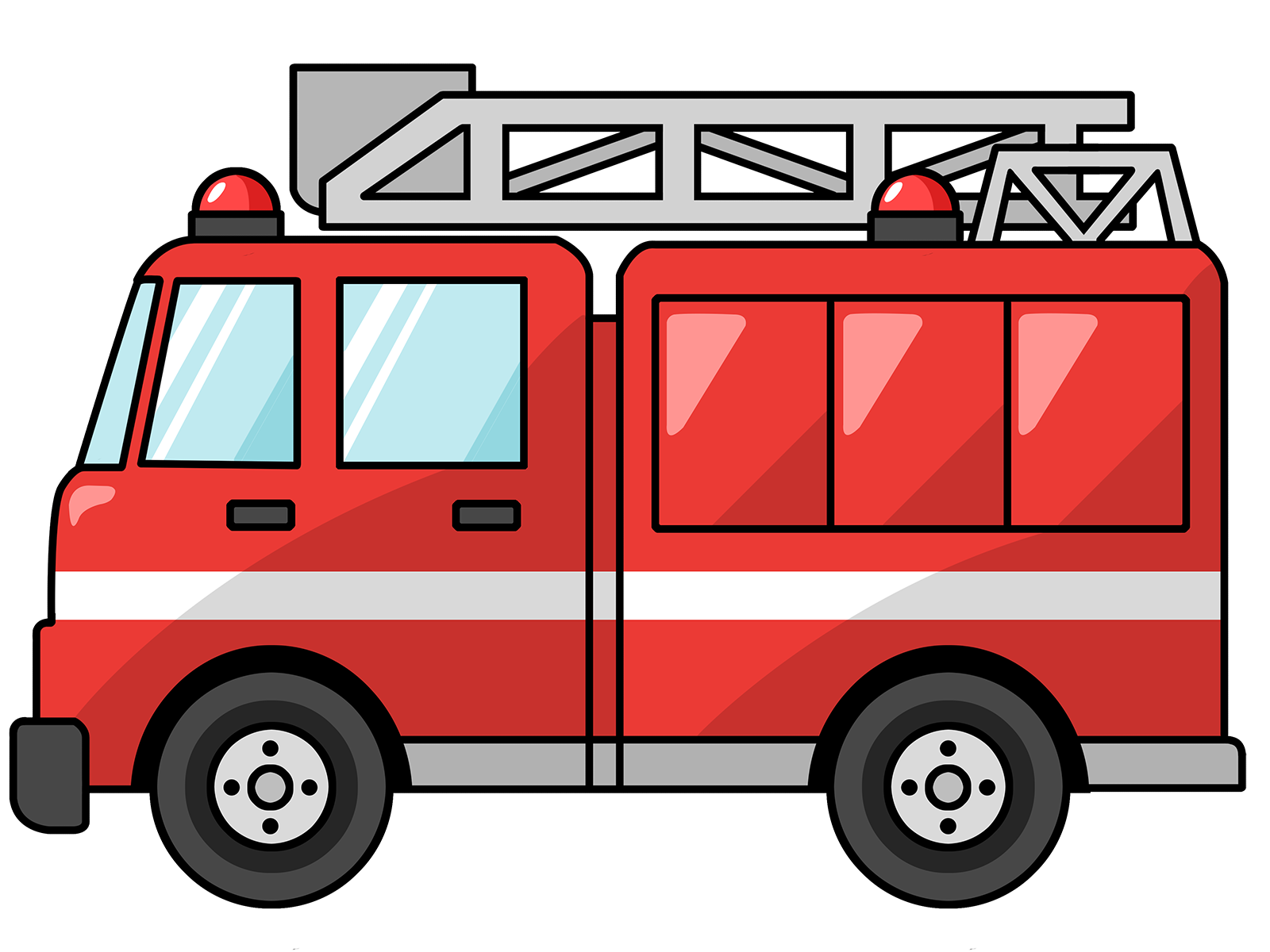 Fire Truck To Use Hd Image Clipart