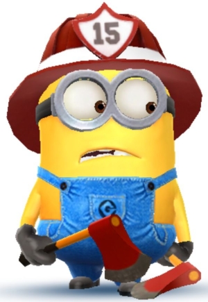Firefighter Minion What Hd Photo Clipart