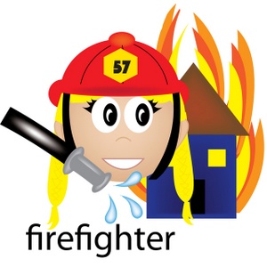 Firefighter Fireman Digital Firemen Png Image Clipart