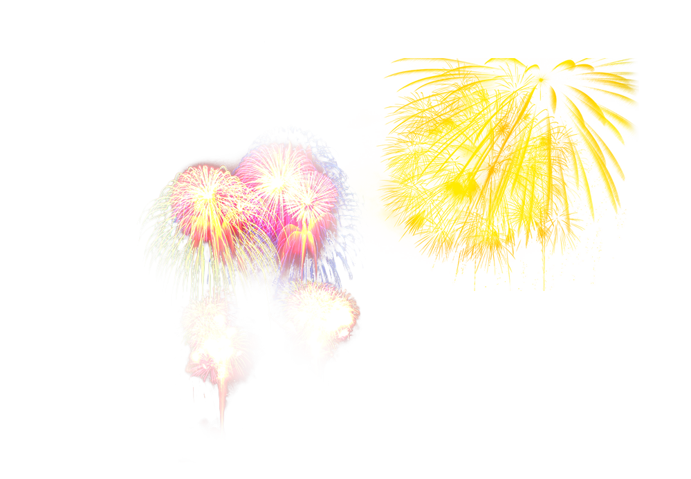 Atmosphere Graphic Festive Text Fireworks Design Pattern Clipart