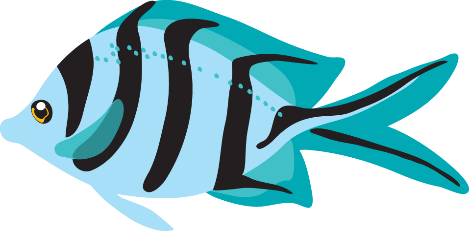 Blue Fish Free Download Clipart