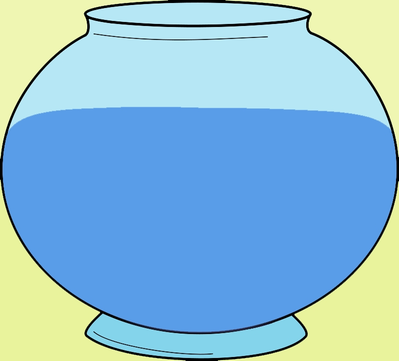 Fish Bowl And Illustration Download Png Clipart
