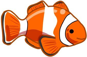 Clip Art For Cakes On Fish Template Clipart