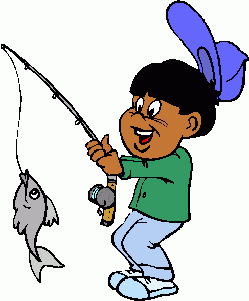 Fishing On Fishing And Fish Free Download Clipart