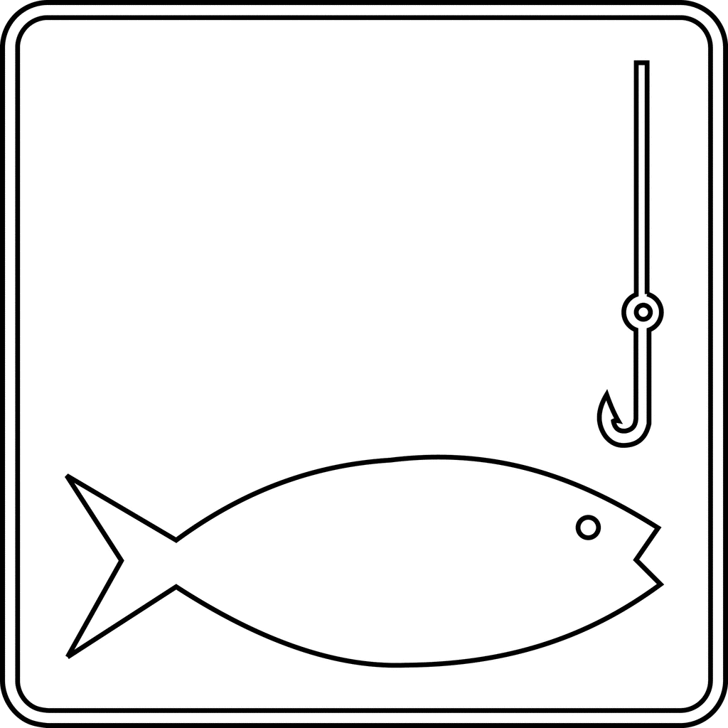 Clip Art Fish Bass Fishing Printable Fish Clipart