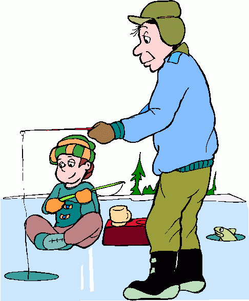 Ice Fishing And Cartoons Danasrig Top Clipart