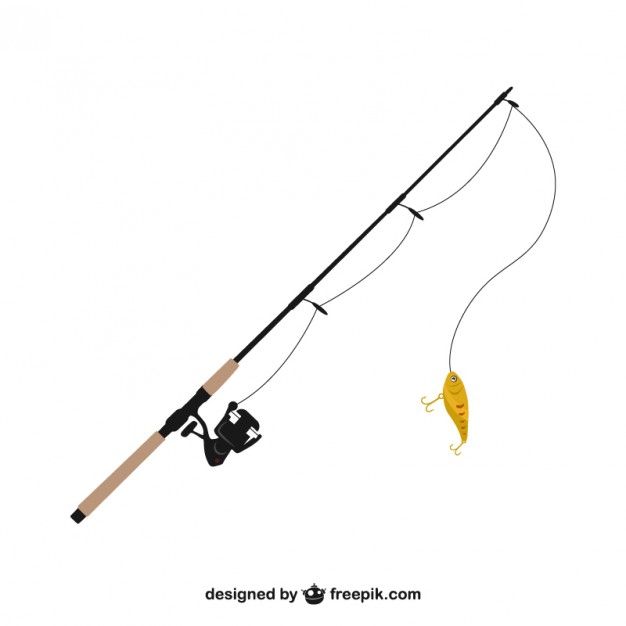 Fishing Pole Vectors Photos And Psd Files Clipart
