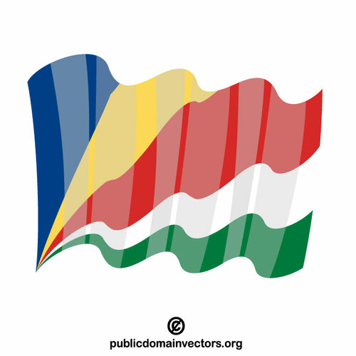 Flag Of Seychelles Clipart