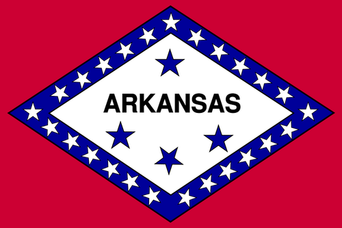 Flag Of Arkansas Clipart