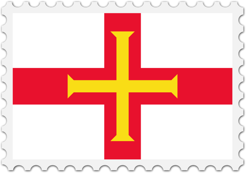 Guernsey Flag Image Clipart