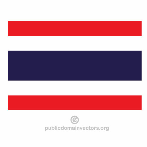 Flag Of Thailand Clipart