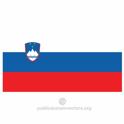 Slovenian Flag Clipart