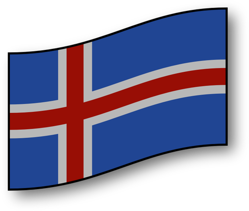 Icelandic Flag Clipart