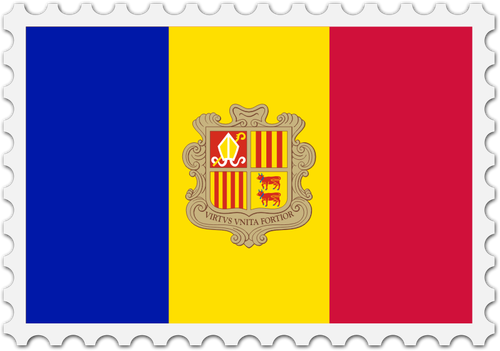 Andorra Flag Image Clipart