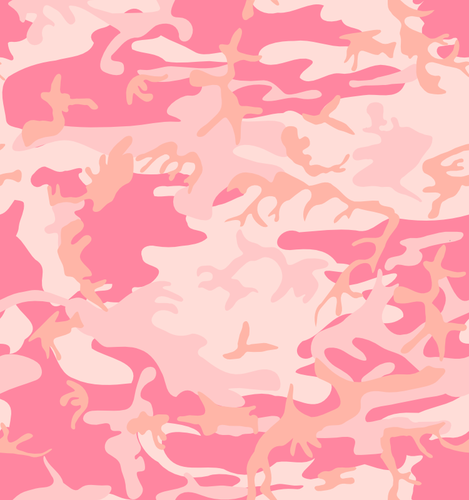 Pink Camouflage Print Clipart