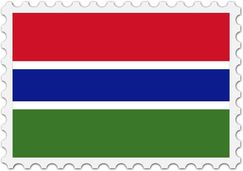 Gambia Flag Clipart