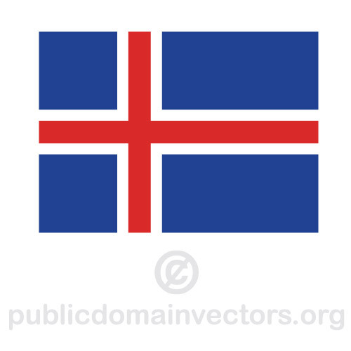 Flag Of Iceland Clipart