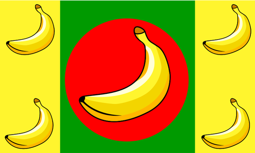 Banana Republic Flag Clipart